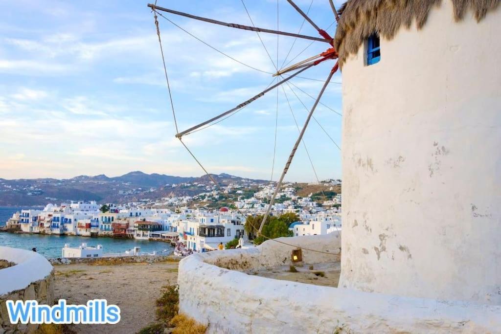 'Nepheli' Mykonean Suite Ornos  Exterior foto